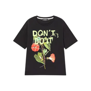 Desigual T Shirts Women's Black