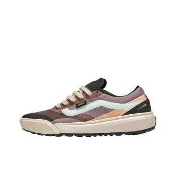 Vans Anti Slip Wear Resistant Low Top Skateboard Shoes Unisex Red Brown