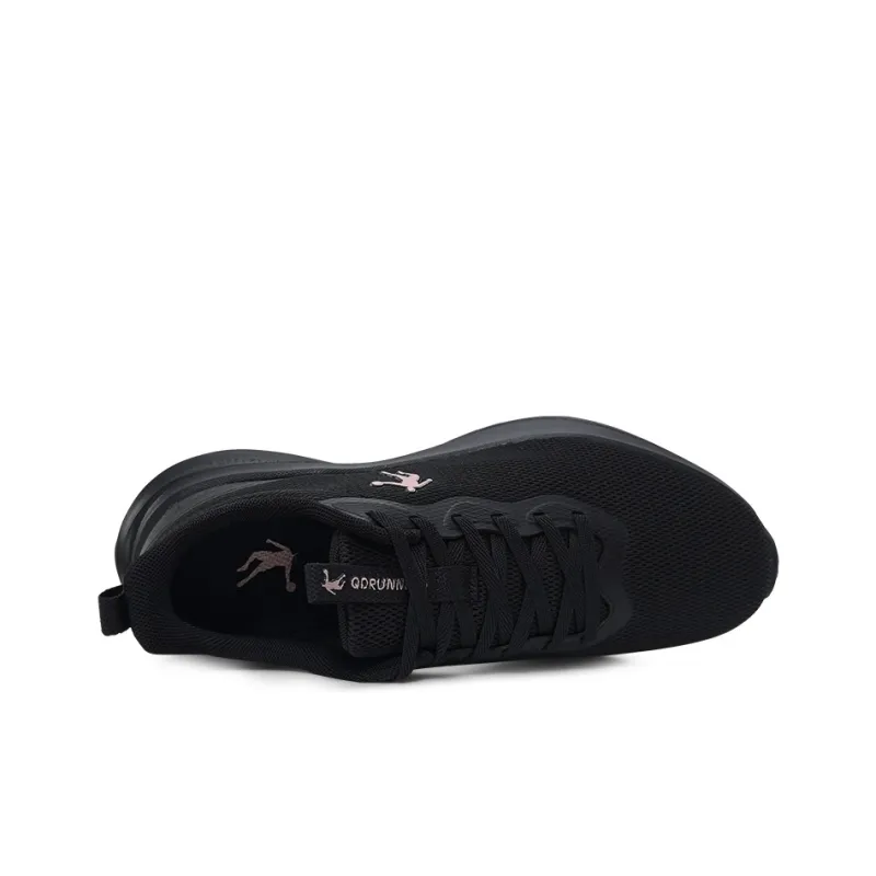 QIAODAN Running Shoes Women's Black Gold-3