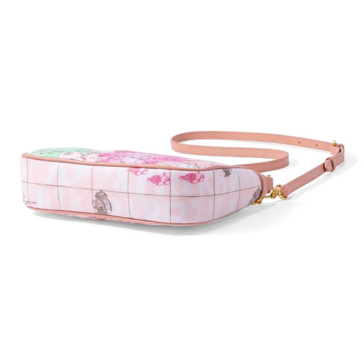 PAPRIKA Cow Leather Crossbody One Shoulder Handbag Regular Women's Multicolor-3