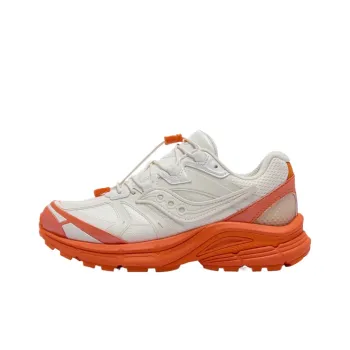 Saucony Kinvara 4 Low Top Casual Shoes Unisex White Orange