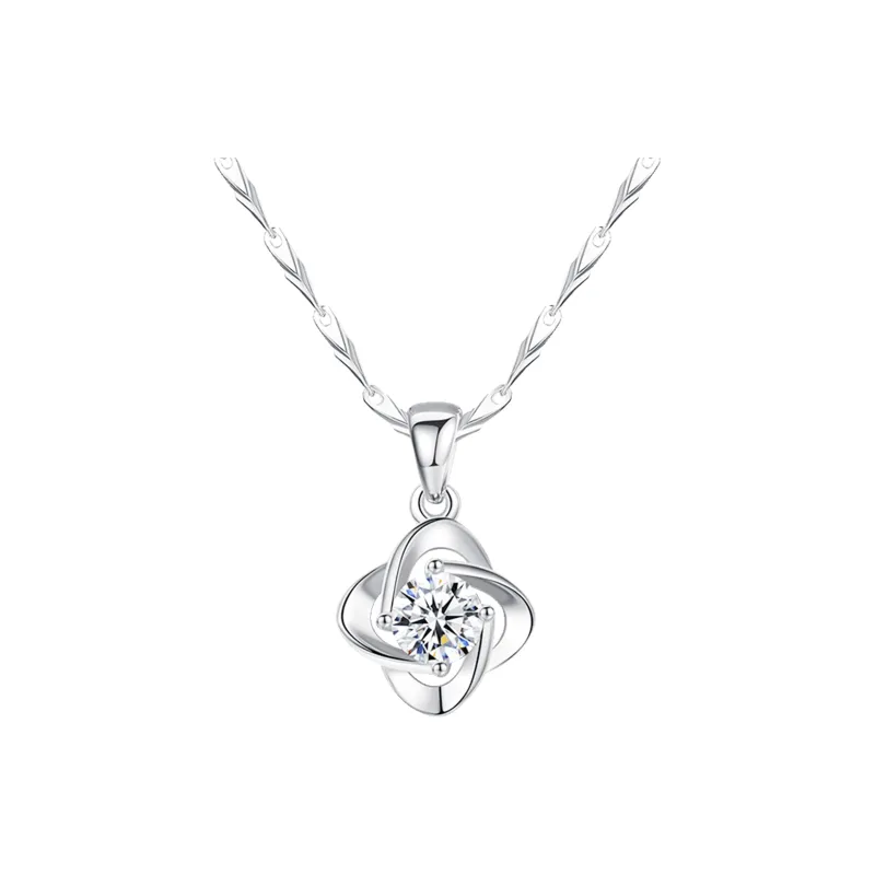 Branded Jewelry S999 Fine Silver Necklaces Women's-0