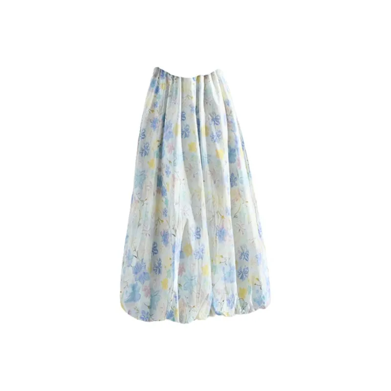 Mm Casual Long Skirts Women's-5