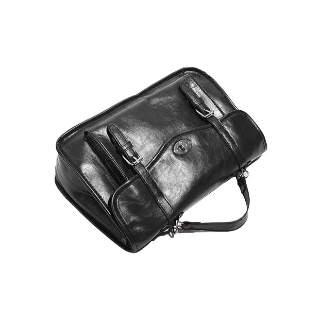 Jade En Plus PU Backpack Women's Hepburn Black-1