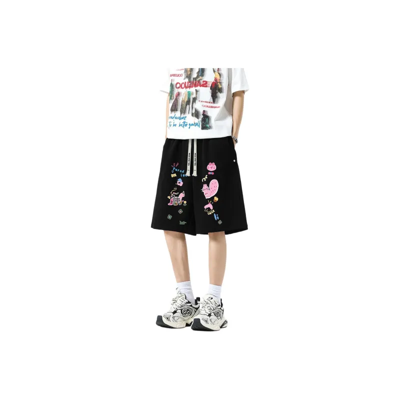RICE NINE TEN Casual Shorts Unisex-8