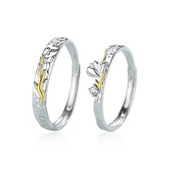 DTOTO 999 Fine Silver Rings Unisex