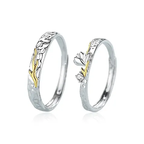 DTOTO 999 Fine Silver Rings Unisex-0