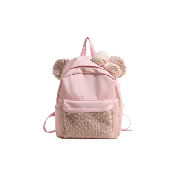 Parker Bear Nylon Backpack Women's Cherry Blossom Pink