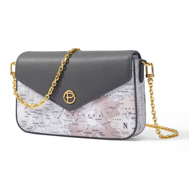 PAPRIKA Cow Leather Shoulder Bag Women's Multicolor-12