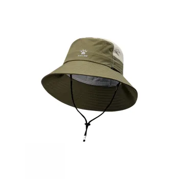 KELME Polyamide Bucket Hats Unisex Yellow Green Beige Blue