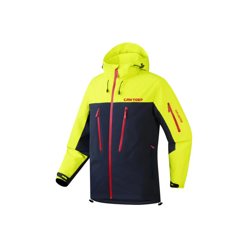 CAN·TORP Mountain Versatile Waterproof, Windproof, And Abrasion Resistant Windbreaker Jacket Unisex-4
