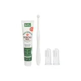 Beef Flavor Clothing Sets[1*Waxed Toothbrush+2*Finger Sleeves+70g*1 Toothpaste]