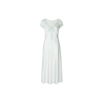 SILKY MIRACLE Nightgown Women's Aqua Blue