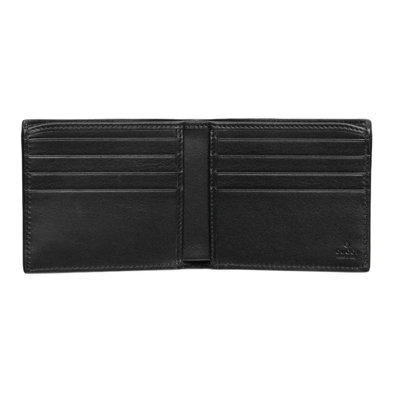 GUCCI GG Marmont Leather Wallet Men's Black-3