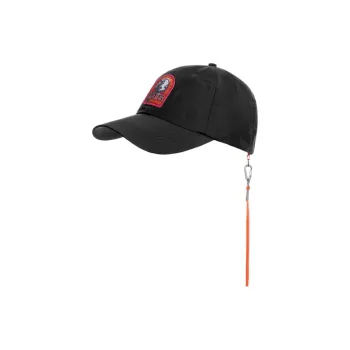 PARAJUMPERS Recycled Nylon, Cotton Baseball Caps Unisex Black
