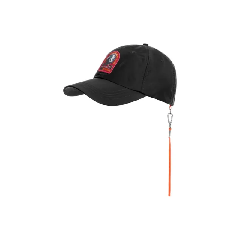 PARAJUMPERS Recycled Nylon, Cotton Baseball Caps Unisex Black-0