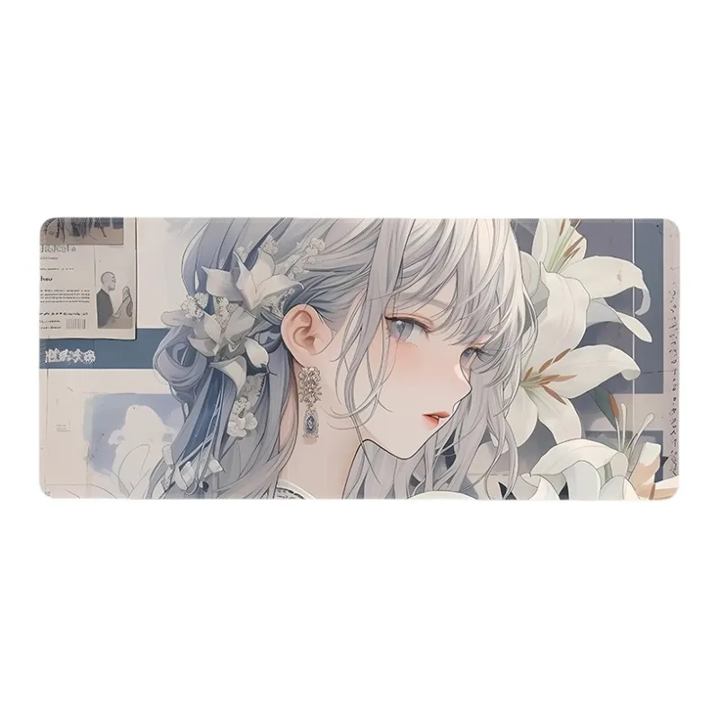 DANYIN Extra Large Vintage Girlish Computer Keyboard Pad Anime Mouse Pad Esports Gaming Table Mats For Men Mouse Pads-19