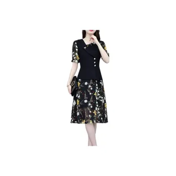 Mu Xiao Xin Short Sleeved Dress Women's