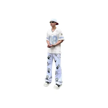 Weles Jeans Unisex White
