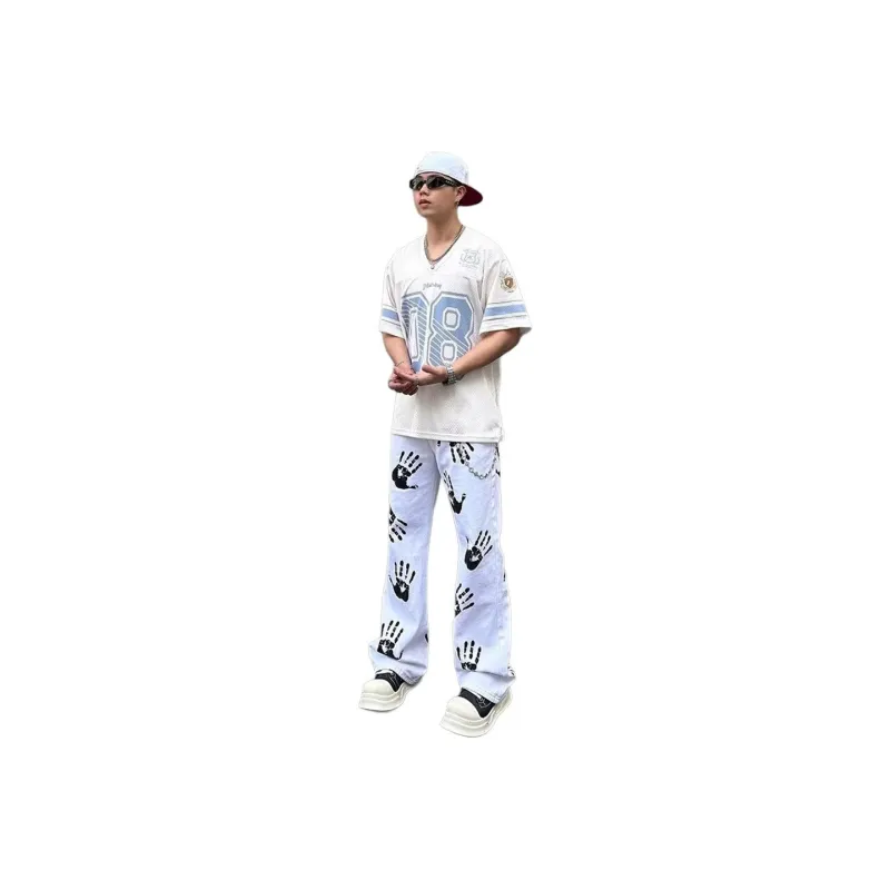 Weles Jeans Unisex White-0