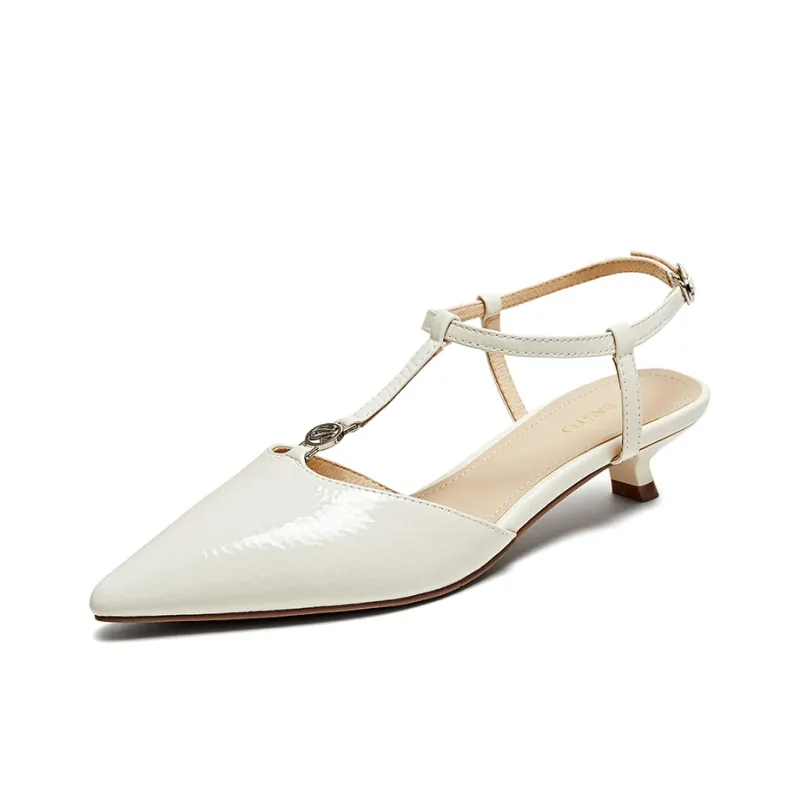 BASTO Slim Heel High Heels Low Heel Women's-1