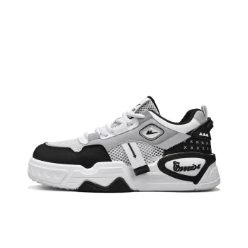 Warrior Abrasion Resistant, Lightweight, And Breathable Low Top Skateboard Shoes Men's
