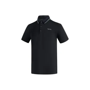 HONMA Polo Shirt Men's Deep Black