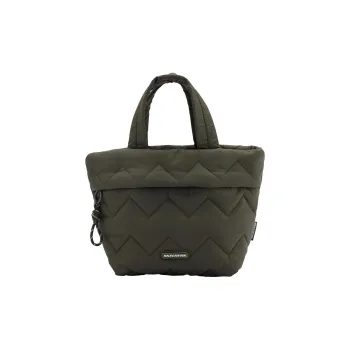 Skechers Polyester Tote Bag, Handbag Mini Women's Olive