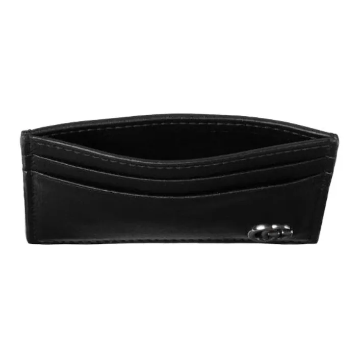 GUCCI GG Marmont Leather Card Holder Regular Men's Black-3