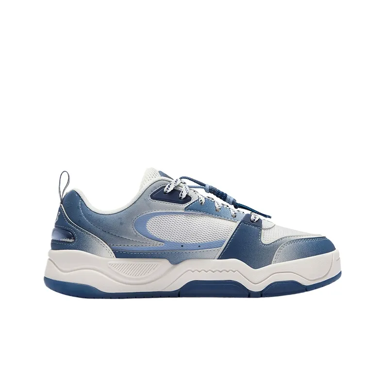 FILA FUSION BANK III Low Top Skateboard Shoes Men's White Blue-1