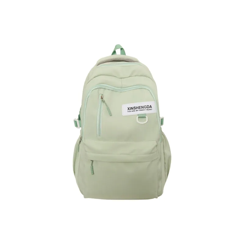 URBAN FOREST Polyester Backpack Tubas Unisex White/Black-16