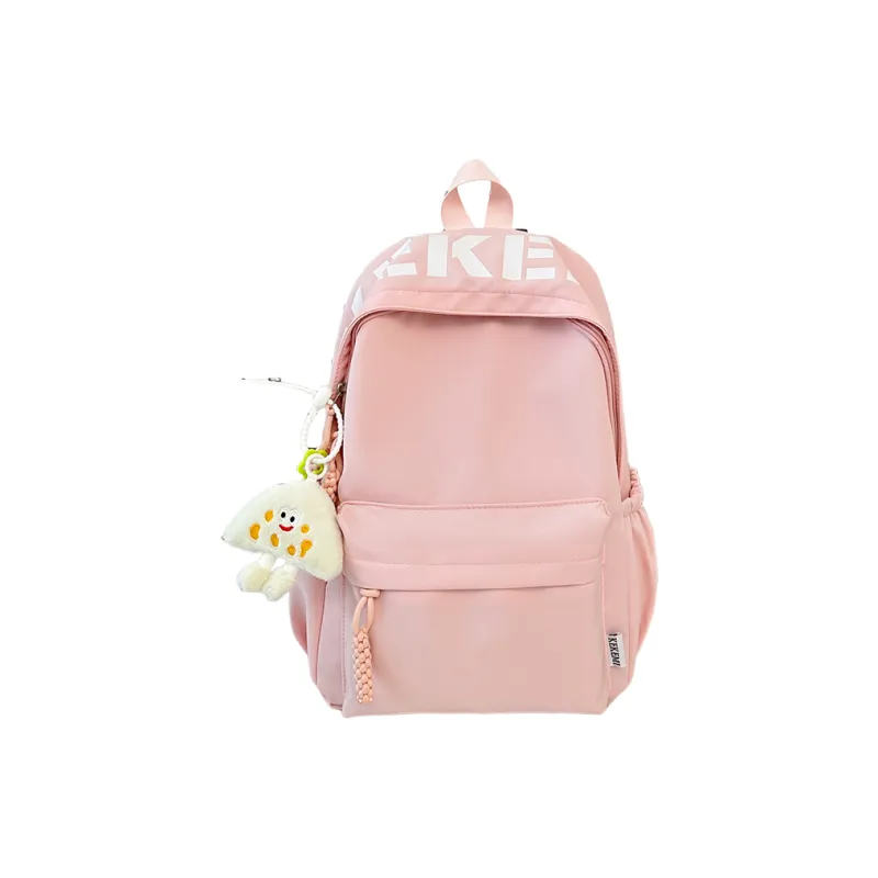 Wolfhorse Nylon Backpack Unisex Pink/Blue/White/Black/Yellow/Red-14