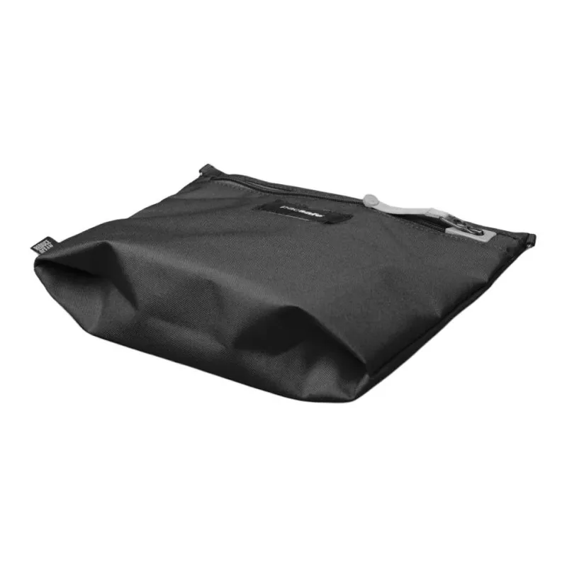 PACSAFE Recycled Polyester Shoulder Bag, Crossbody Bag Unisex Black-3