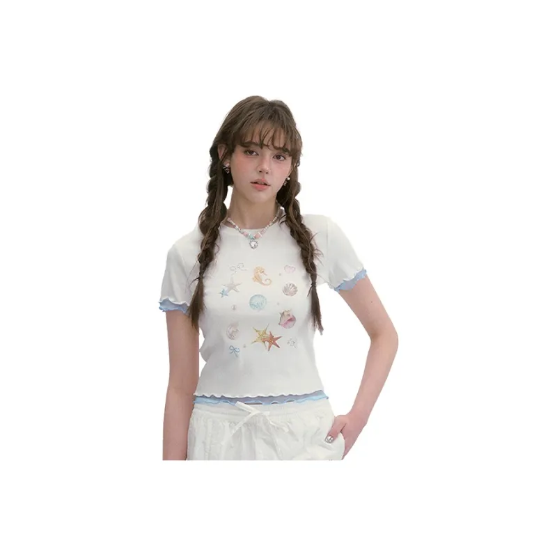 Guuka Hero T Shirts Women's White-1
