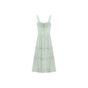 Pa33word Slip Dresses Women's Green
