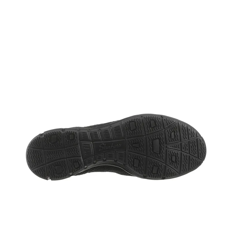Skechers Seager Low Top Casual Shoes Women's Black-4