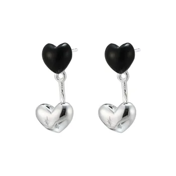 EAR PARTNER 925 Sterling Silver Earrings Women's