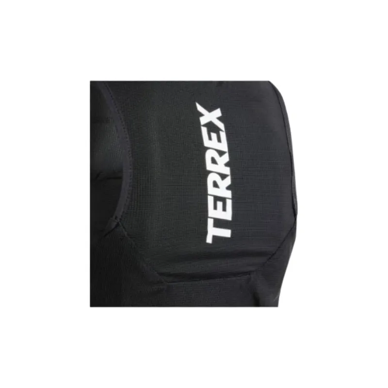 Adidas Terre Mountaineering Bag Outdoor Bag Recycled Material 5L Black & White & Orange Unisex-4