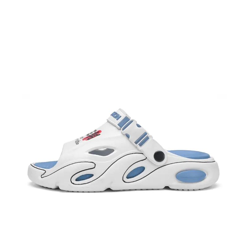 NANJIREN Beach Sandals Men Gray/Blue/Brown-10