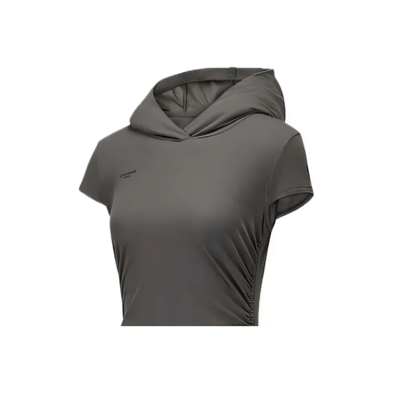 Skechers Freedom Series Short Sleeved Dress Women's Coal Gray-3