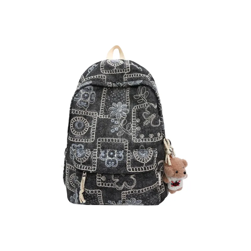 Debecca Denim Backpack Women's Multicolor-8