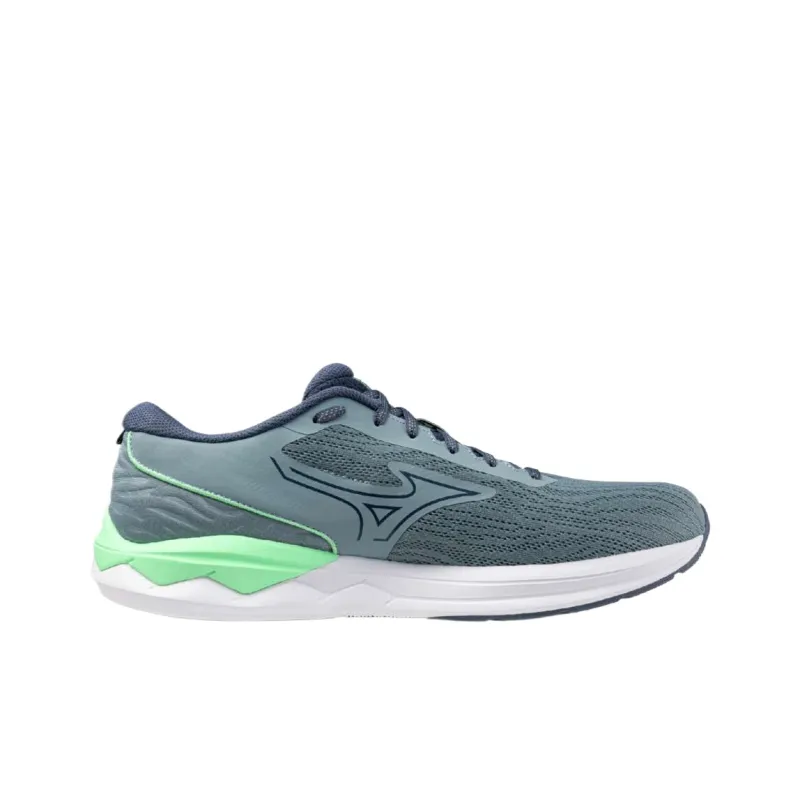 Mizuno WAVE REVOLT 3 Low Top Running Shoes Unisex Gray-1