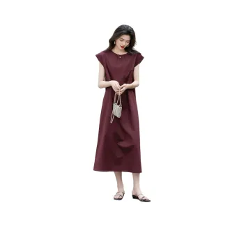 【dme】 Short Sleeved Dress Women's