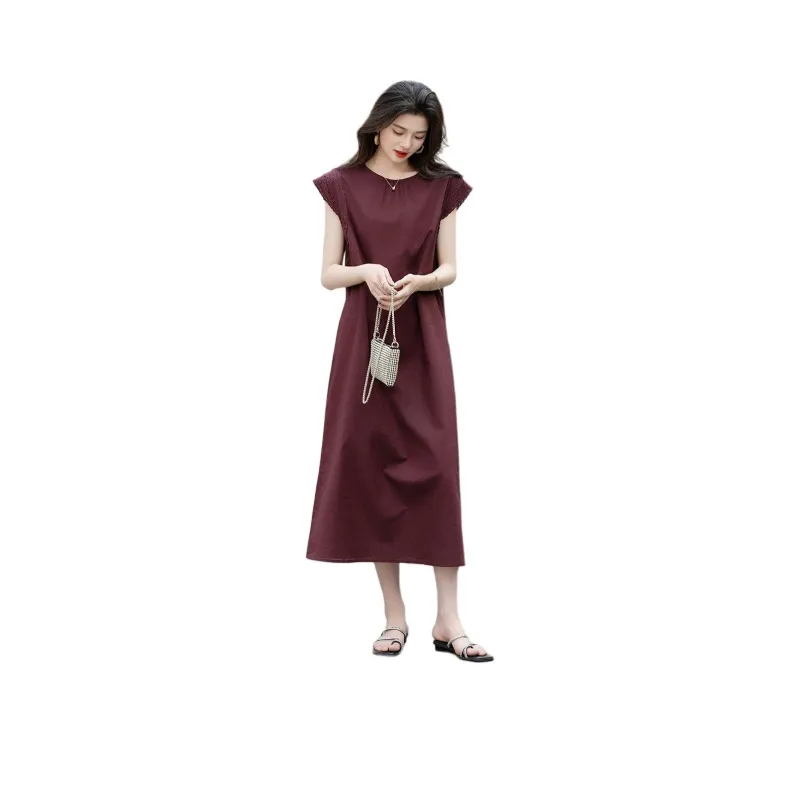 【dme】 Short Sleeved Dress Women's-0