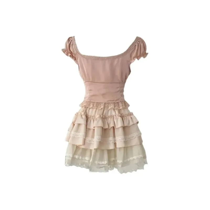 XUANSHU Two Piece Skirt Sets Women's-2