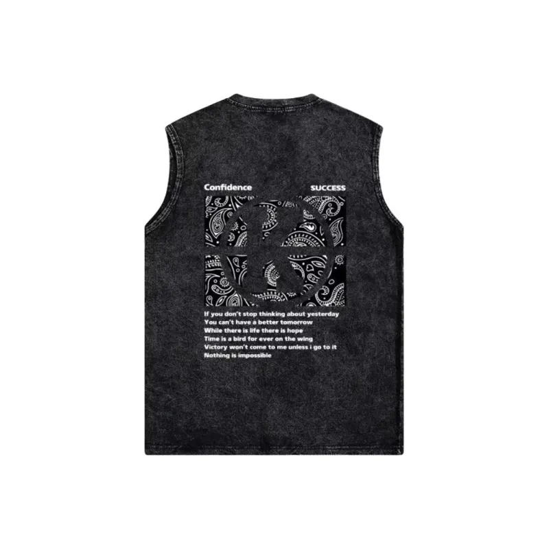 MEIKE Tank Tops Unisex Gray-1