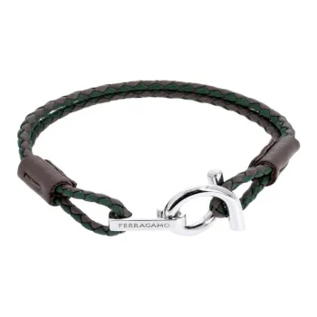 FERRAGAMO Calfskin Bracelets Unisex Green