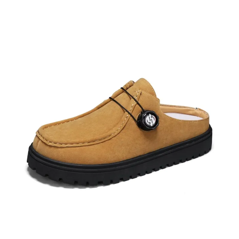 HUANAI Quiet Closed Toe Slippers Men's-2