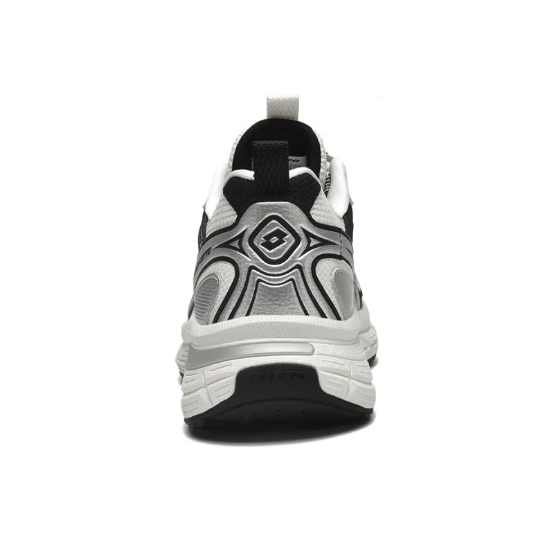 LOTTO Coverage Rebound Abrasion Resistant Breathable Slip Resistant Low Top Casual Shoes Men's Silver Gray-4