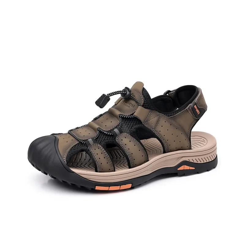 Mulinsen River Trekking Shoes Men Black/Khaki-7